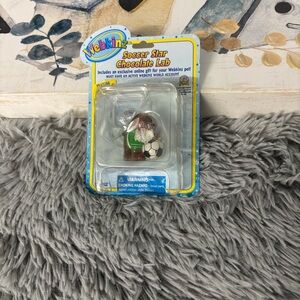 NWT NIP Ganz Webkinz Soccer Star Chocolate Lab Toy Figure Unused Feature Code